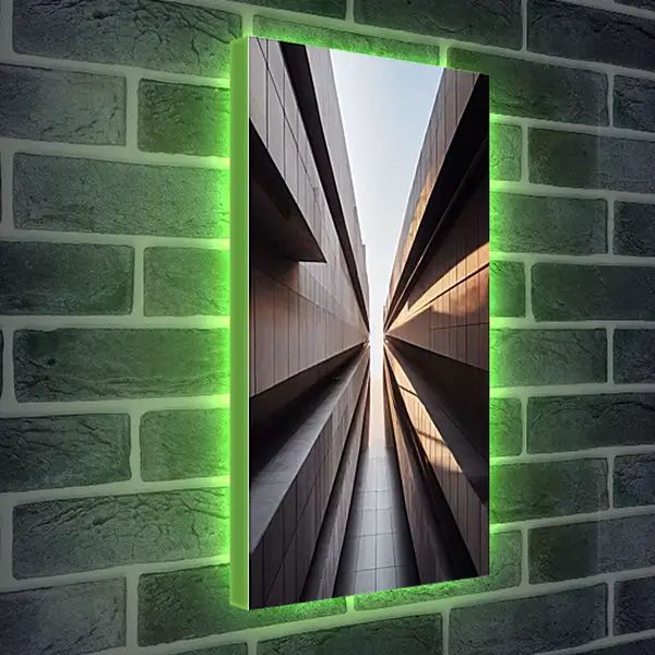 Лайтбокс световая панель - Архитектура