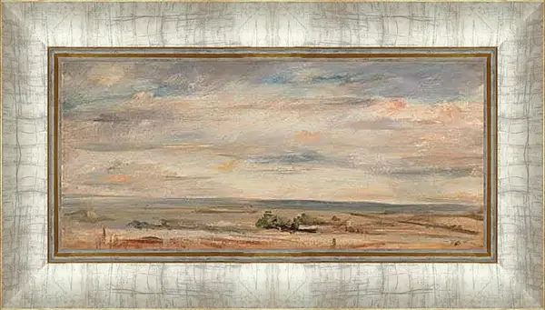 Картина в раме - Cloud Study, Early Morning, Looking East from Hampstead. Джон Констебл