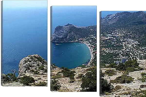 Модульная картина - Южный берег. Крым
