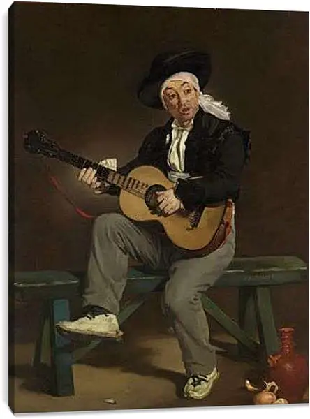 Постер на подрамнике - The Spanish singer. Эдуард Мане
