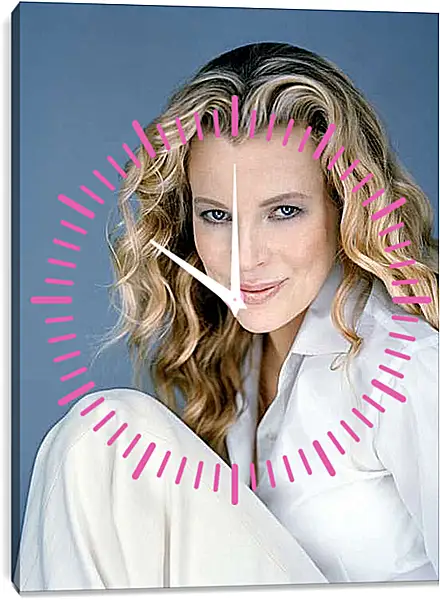 Часы картина - Ким Бейсингер. Kim Basinger