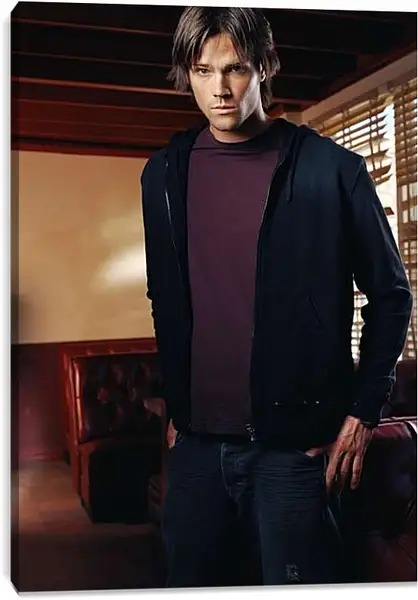 Постер на подрамнике - Джаред Падалеки. Jared Padalecki