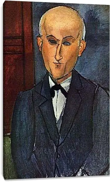 Постер на подрамнике - Max Jacob. Макс Жакоб. Амедео Модильяни