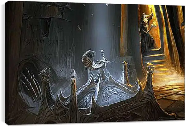 Постер на подрамнике - The Elder Scrolls V: Skyrim
