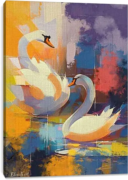 Постер на подрамнике - Birds 18