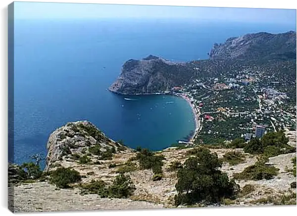 Постер на подрамнике - Южный берег. Крым