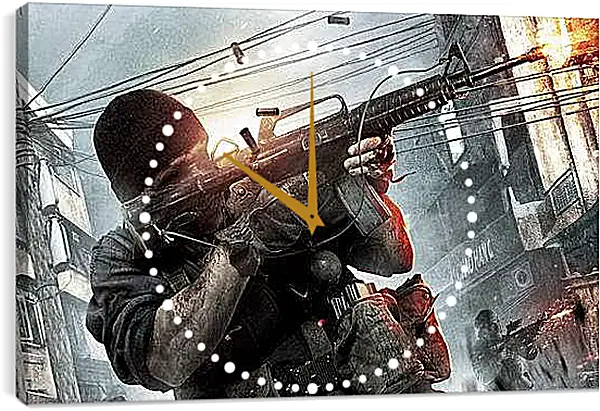 Часы картина - Call Of Duty