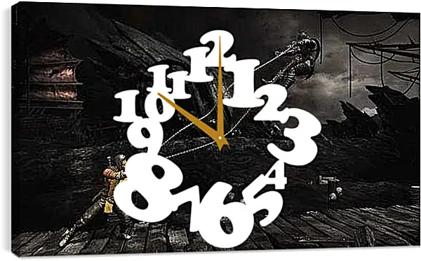 Часы картина - Mortal Kombat X