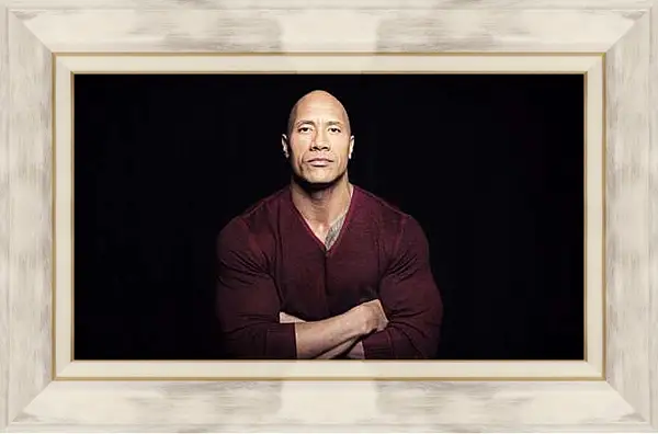 Картина в раме - Dwayne Douglas Johnson. Дуэйн Джонсон (Скала)