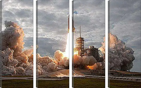 Модульная картина - Космос