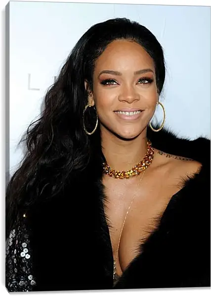Постер на подрамнике - Рианна. Rihanna