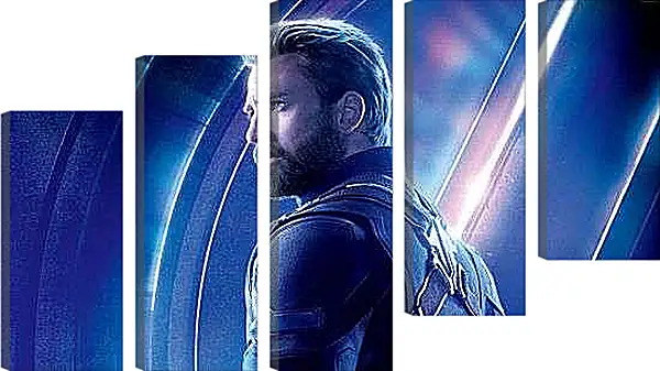 Модульная картина - Мстители Война бесконечности