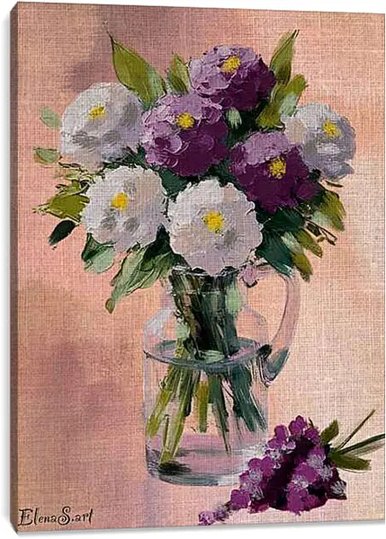 Постер на подрамнике - Flowers 36