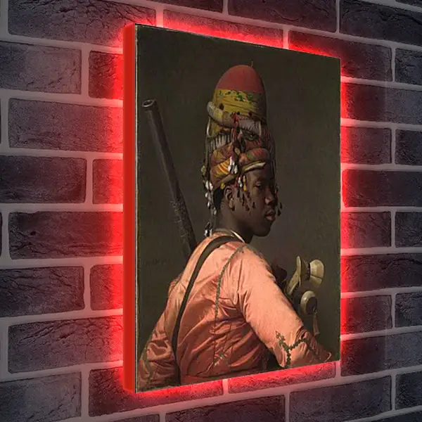 Лайтбокс световая панель - Bashi-Bazouk-2 - Баши-базук-2. Жан-Леон Жером