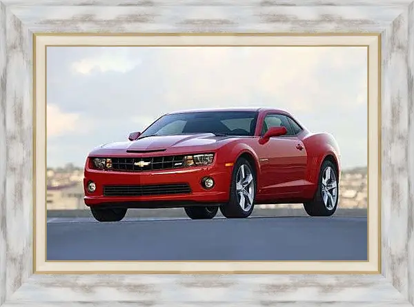 Картина в раме - Шевроле камаро