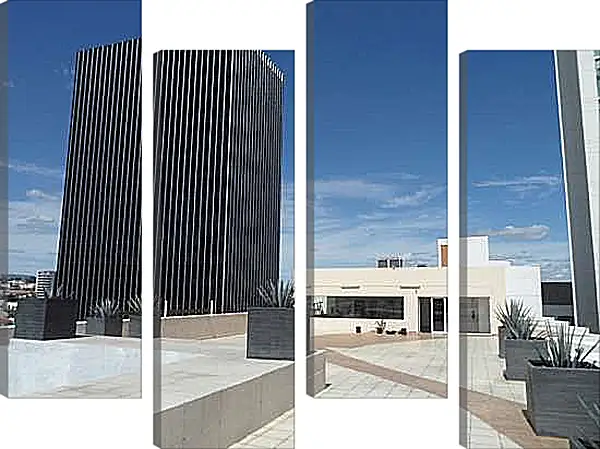 Модульная картина - Белое и черное