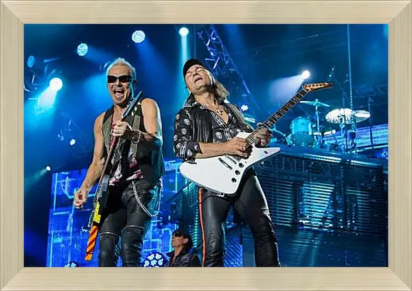 Картина в раме - Скорпионс. Scorpions