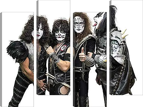 Модульная картина - Кисс. Kiss