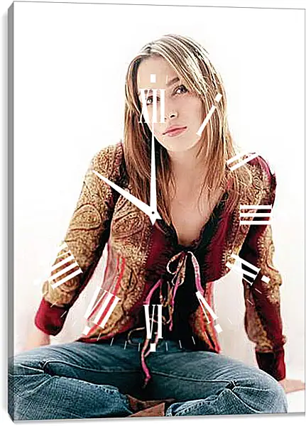 Часы картина - Keira Knightley - Кира Найтли
