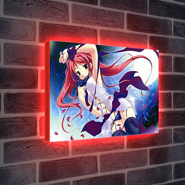 Лайтбокс световая панель - Прекрасная незнакомка