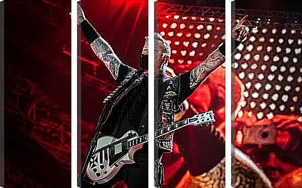Модульная картина - Металлика. Metallica