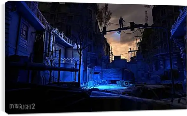 Постер на подрамнике - Dying Light 2: Stay Human