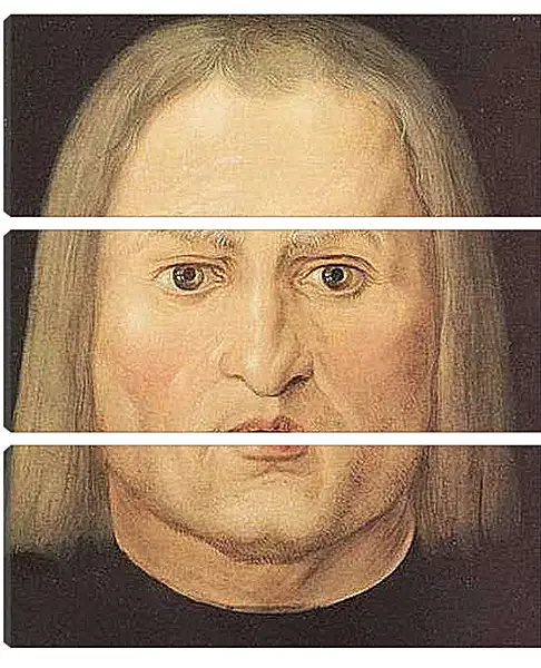 Модульная картина - Kopf eines Mannes - Голова мужчины. Альбрехт Дюрер