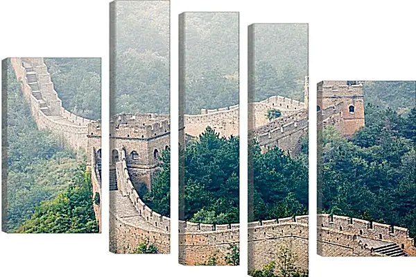 Модульная картина - Великая Китайская стена 2