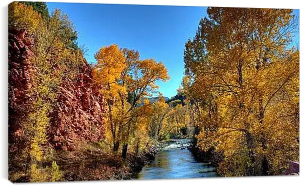Постер на подрамнике - Осень