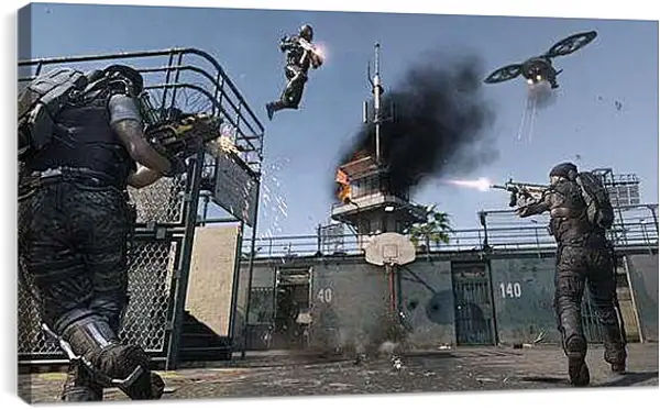 Постер на подрамнике - Call Of Duty: Advanced Warfare