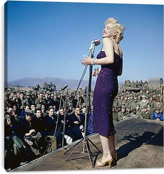 Постер на подрамнике - Marilyn Monroe - Мэрилин Монро
