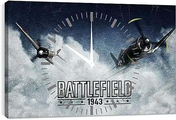 Часы картина - Battlefield 1943