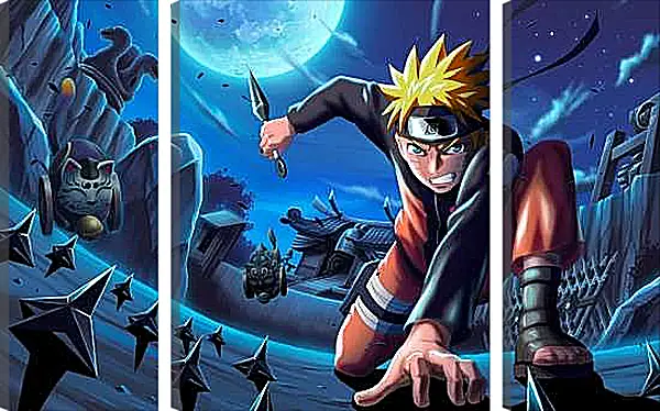 Модульная картина - Naruto x Boruto