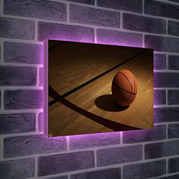 Лайтбокс световая панель - Мяч баскетбольный