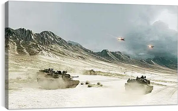 Постер на подрамнике - Battlefield 3
