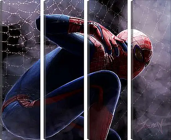 Модульная картина - Человек паук. Нет пути домой.