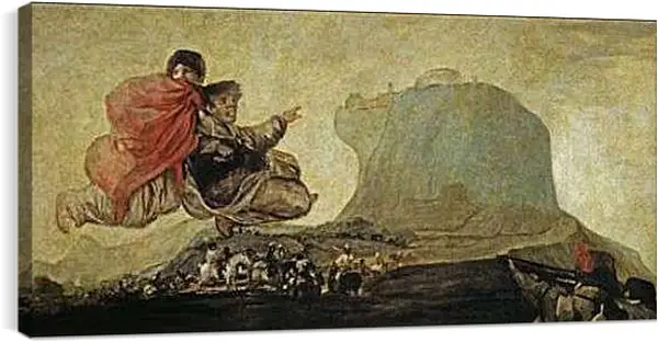 Постер на подрамнике - Fantastic Vision. Франсиско Гойя