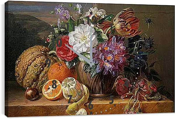 Часы картина - Натюрморт