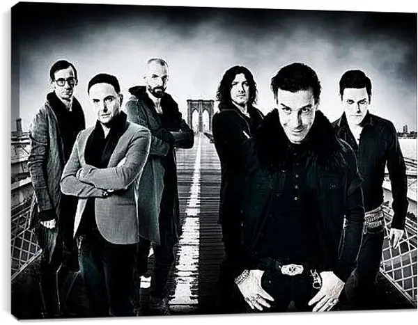 Постер на подрамнике - Rammstein (Рамштайн)