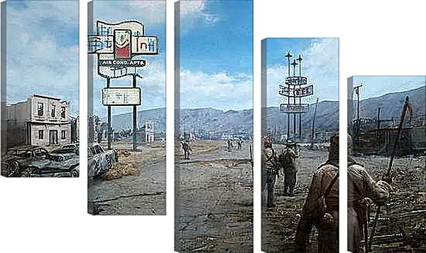 Модульная картина - Fallout: New Vegas