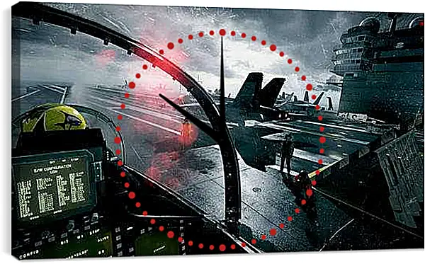 Часы картина - Battlefield 3