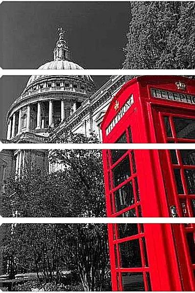 Модульная картина - Лондон