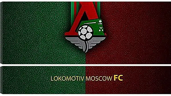 Модульная картина - Эмблема ФК Локомотив Москва