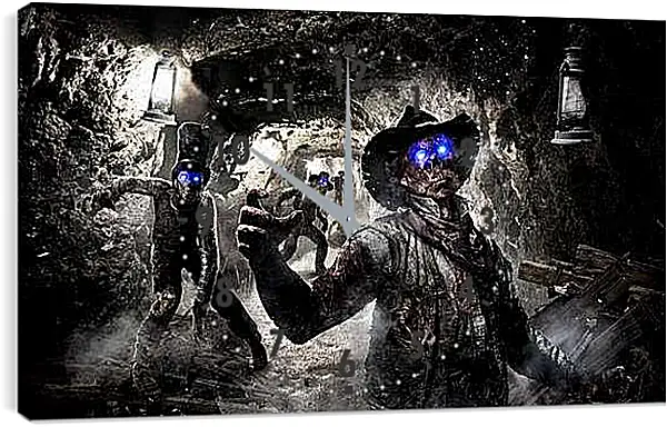 Часы картина - Call Of Duty: Black Ops II