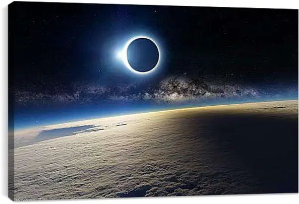 Постер на подрамнике - Космос