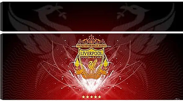 Модульная картина - Эмблема Ливерпуль. Liverpool.