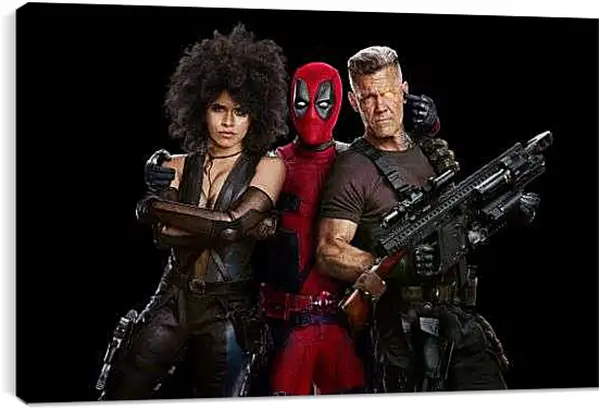 Постер на подрамнике - Дэдпул 2