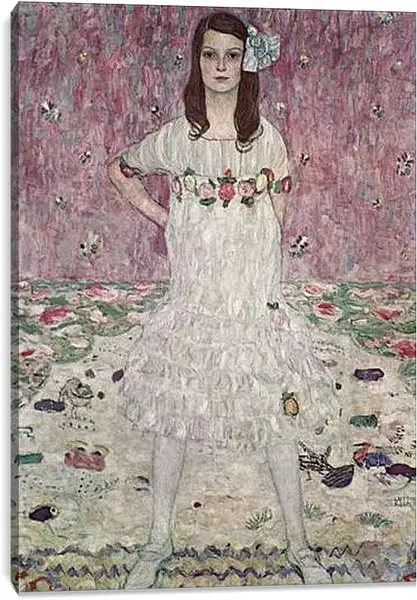 Постер на подрамнике - Bildnis Mada Primavesi. Густав Климт