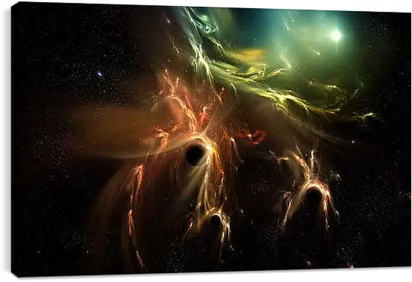 Постер на подрамнике - Космос