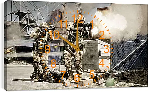 Часы картина - Call Of Duty